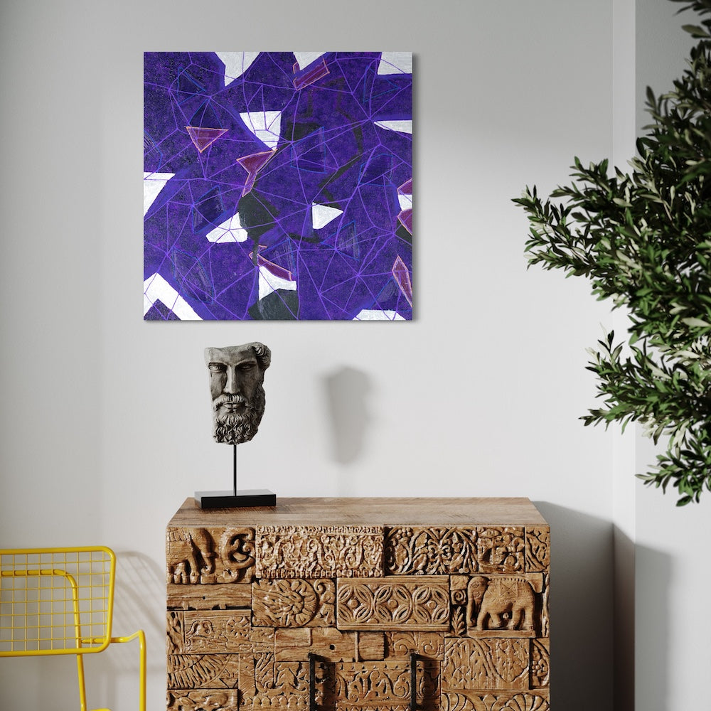 Amethyst - Fine Art Canvas Print