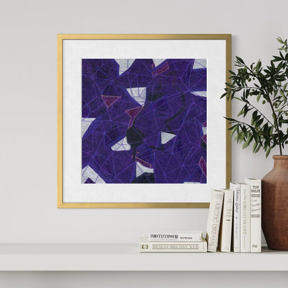 Amethyst - Paper Art Print