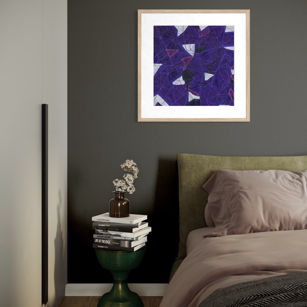 Amethyst - Paper Art Print