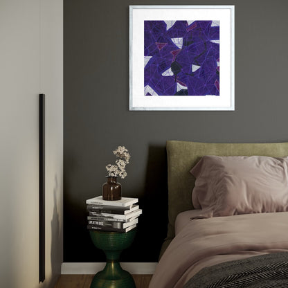 Amethyst - Paper Art Print
