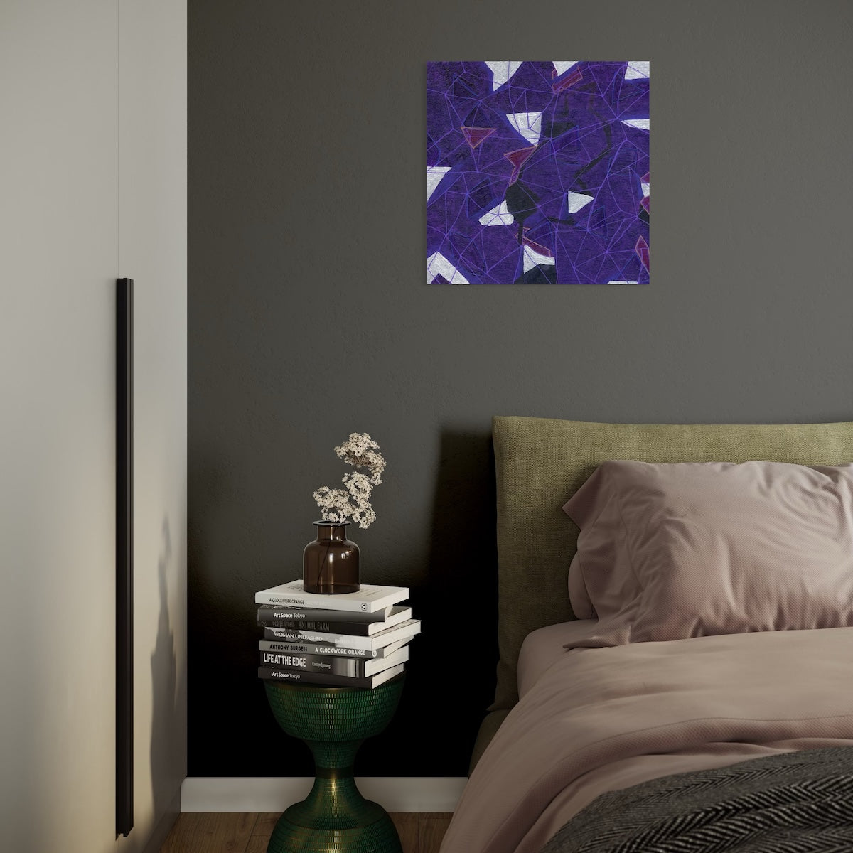 Amethyst - Paper Art Print