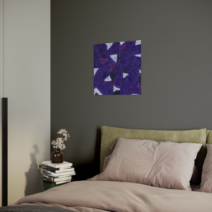 Amethyst - Paper Art Print