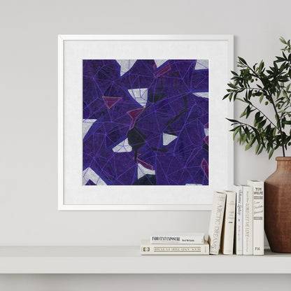 Amethyst - Paper Art Print
