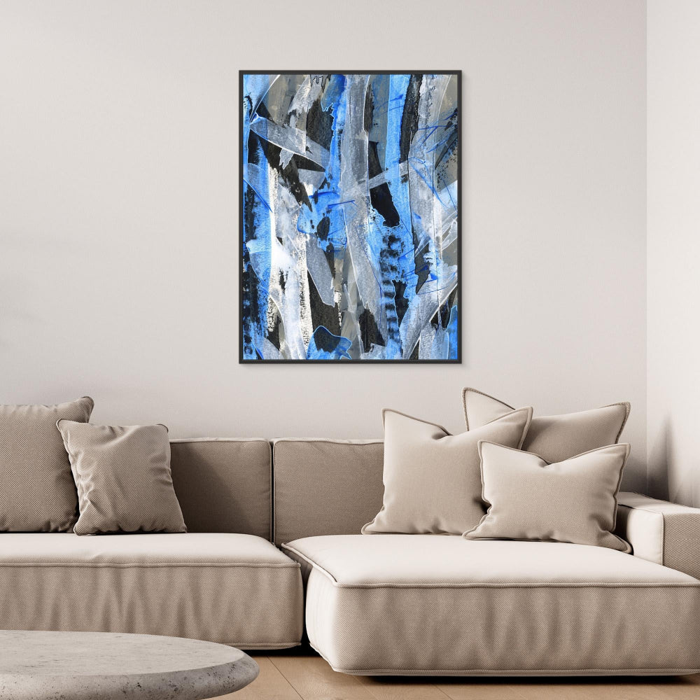 No.2 Blue - Canvas Art Print