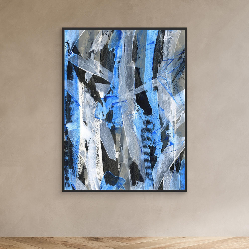 No.2 Blue - Canvas Art Print