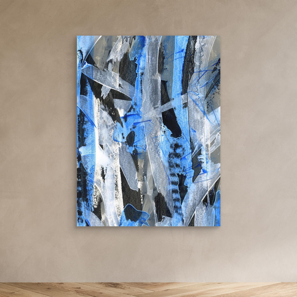 No.2 Blue - Canvas Art Print