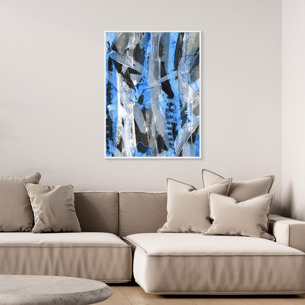 No.2 Blue - Canvas Art Print