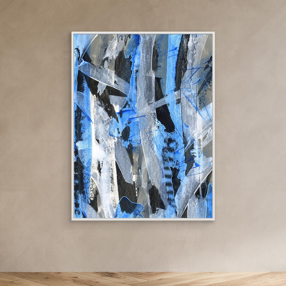 No.2 Blue - Canvas Art Print
