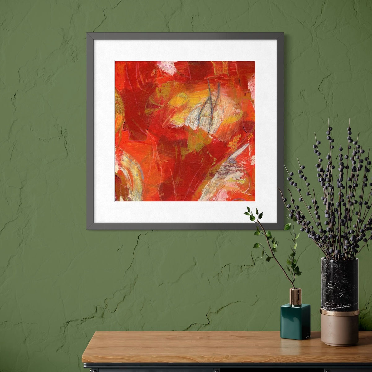 Carnelian - Paper Art Print
