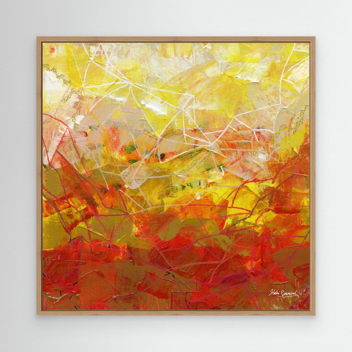 Citrine - Canvas Art Print