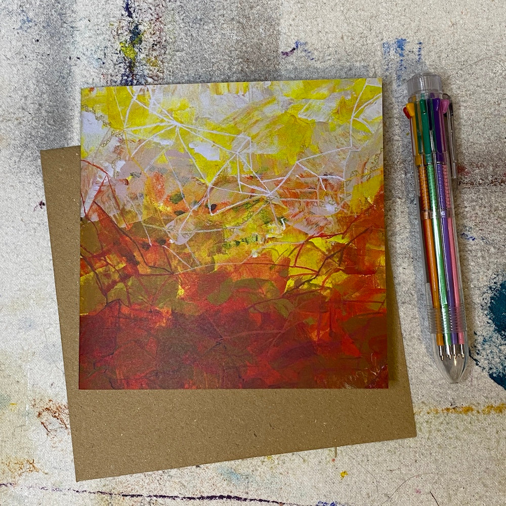 Citrine - Fine Art Greeting Card