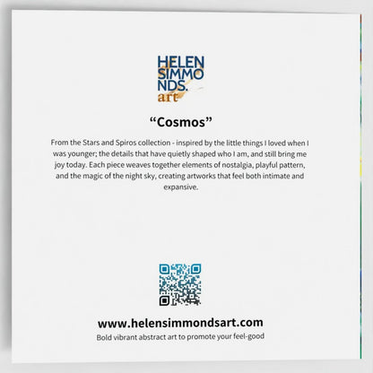 Cosmos - Fine Art Greeting Card
