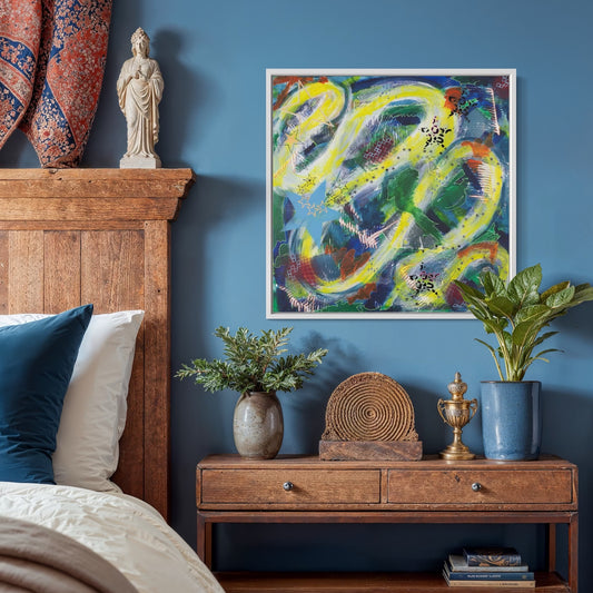Cosmos Canvas Art Print