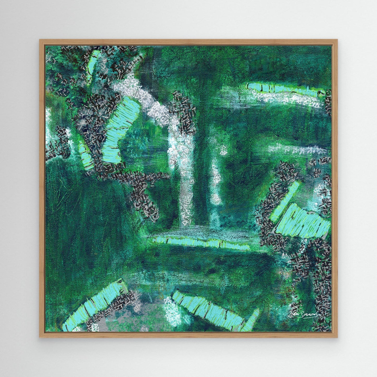 Emerald - Canvas Art Print