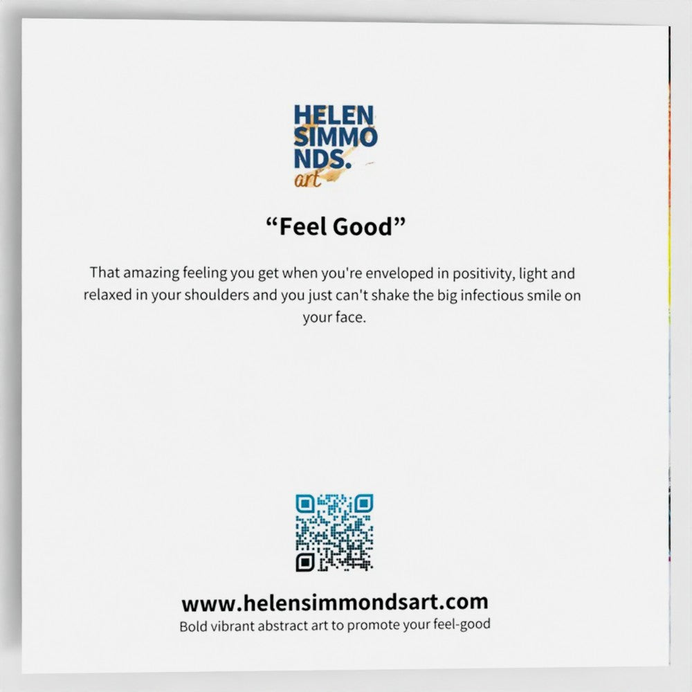 Feel Good - Fine Art Greeting Card