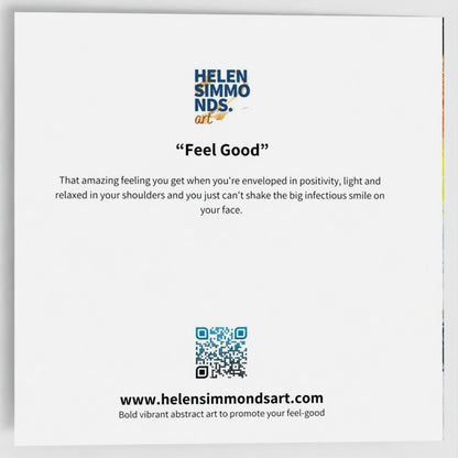 Feel Good - Fine Art Greeting Card