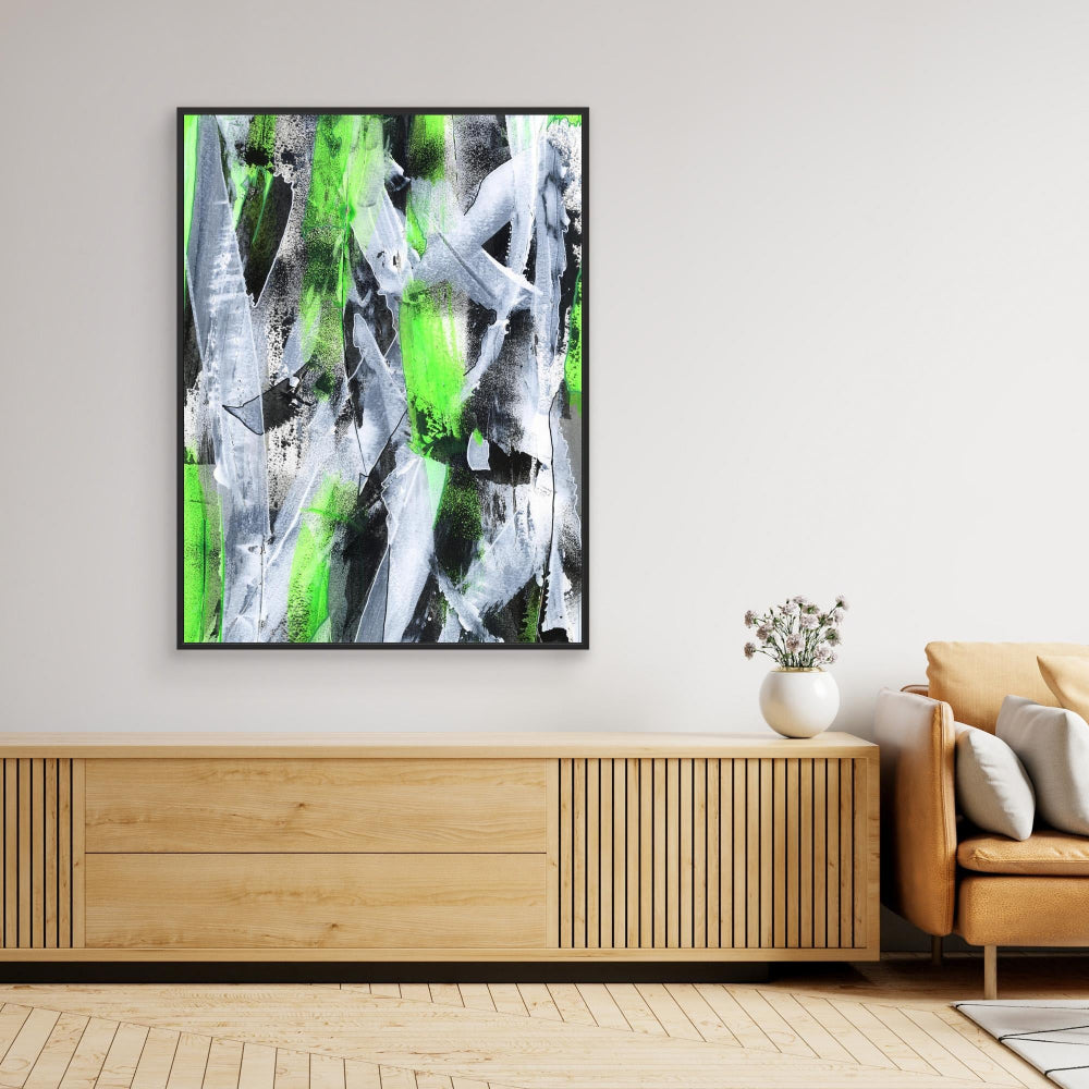 No.1 Green - Canvas Art Print