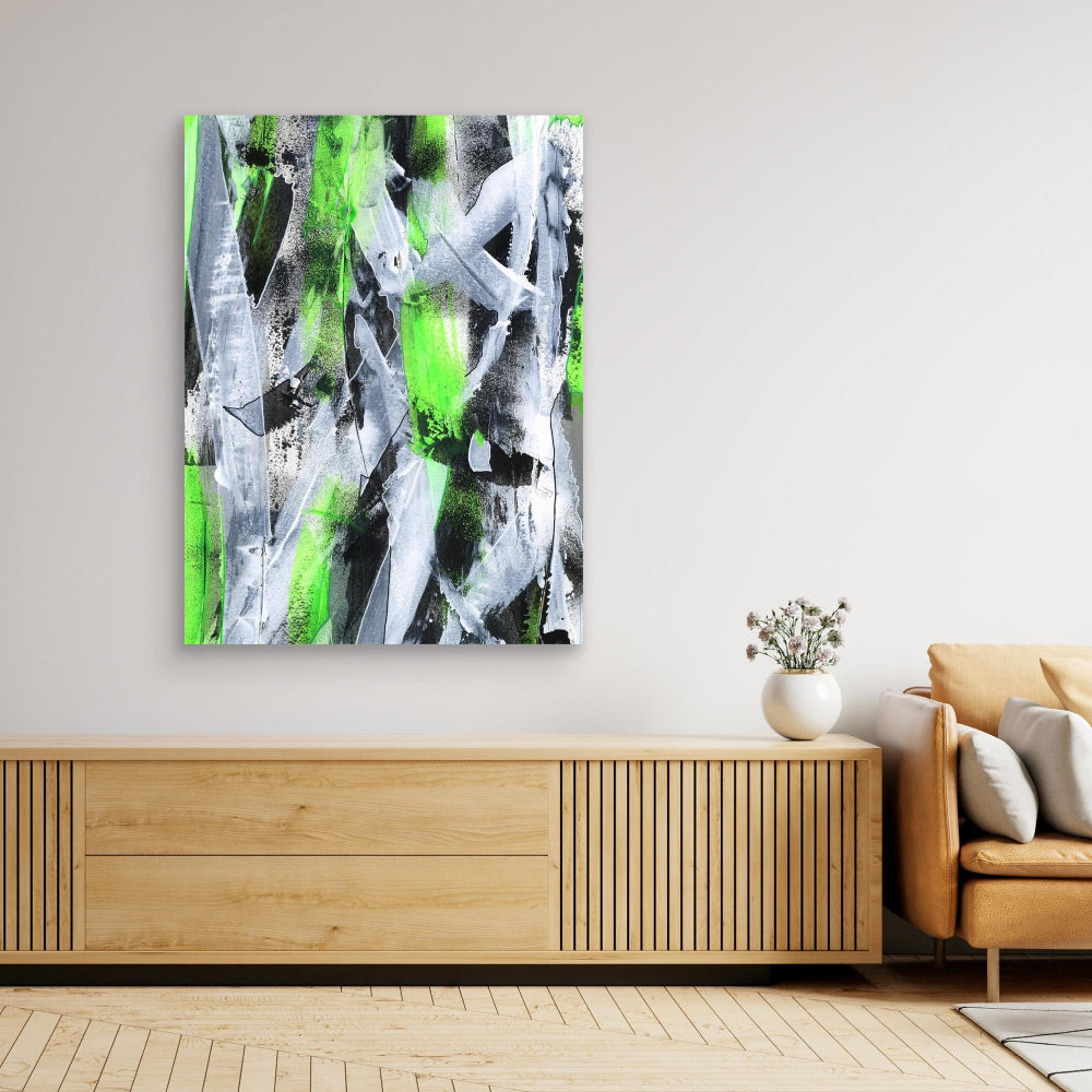 No.1 Green - Canvas Art Print
