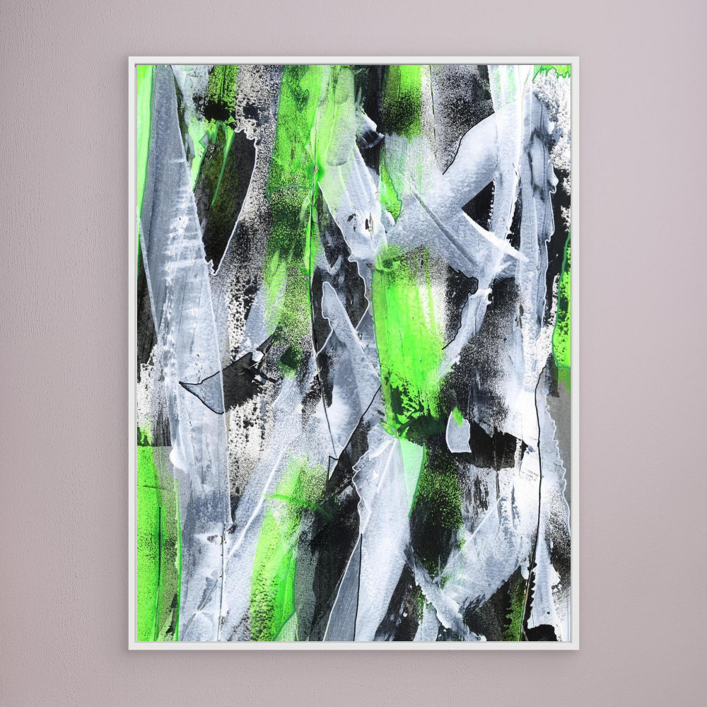 No.1 Green - Canvas Art Print