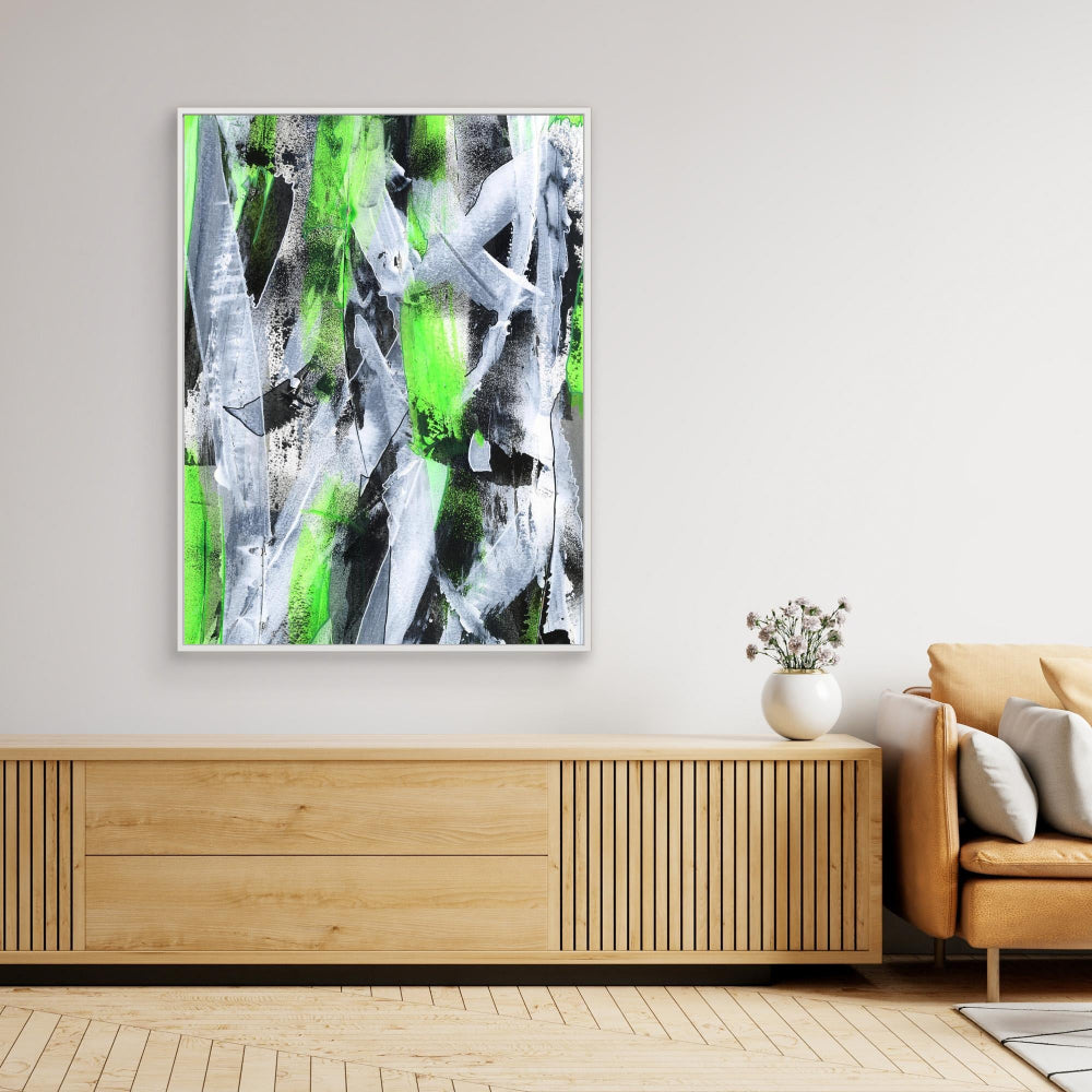 No.1 Green - Canvas Art Print