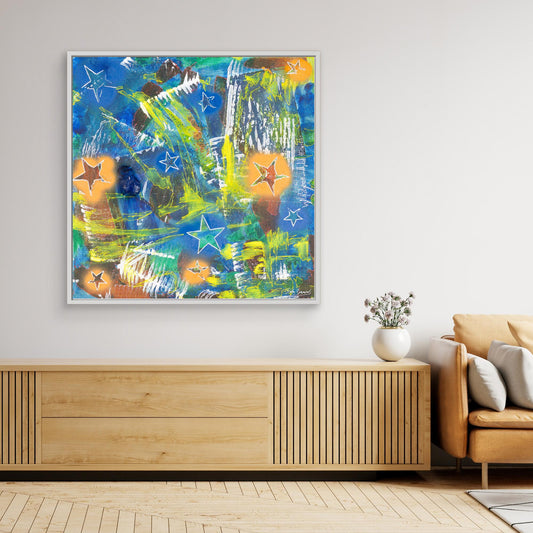 Interstellar Canvas Art Print