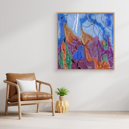 Labradorite Canvas Art Print