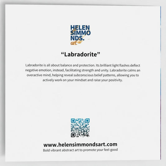 Labradorite - Fine Art Greeting Card