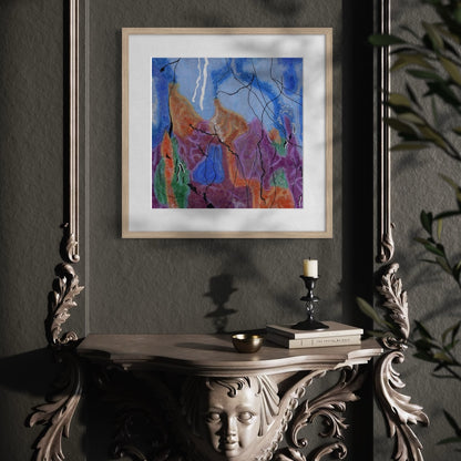 Labradorite - Paper Art Print