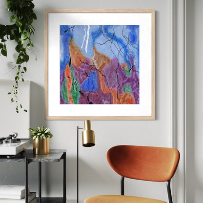 Labradorite - Paper Art Print