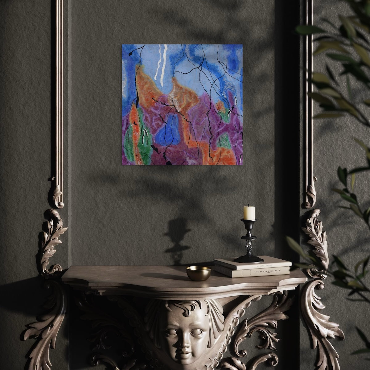 Labradorite - Paper Art Print