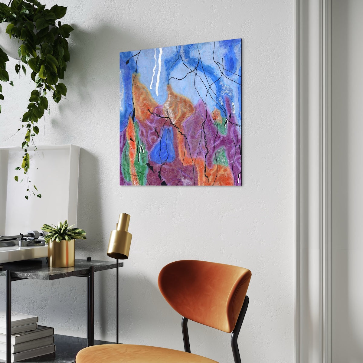 Labradorite - Paper Art Print