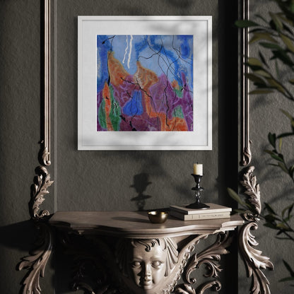 Labradorite - Paper Art Print