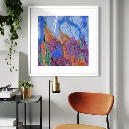 Labradorite - Paper Art Print