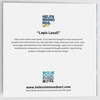 Lapis Lazuli - Fine Art Greeting Card