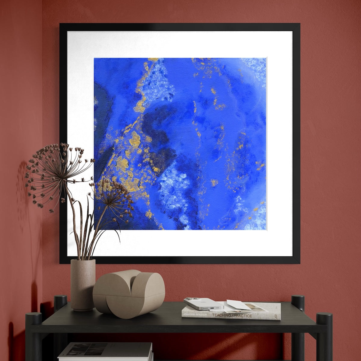 Lapis Lazuli - Paper Art Print