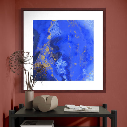 Lapis Lazuli - Paper Art Print