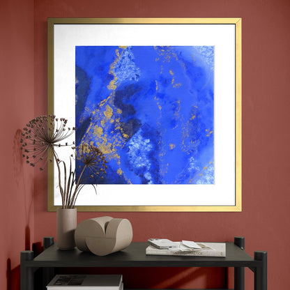 Lapis Lazuli - Paper Art Print