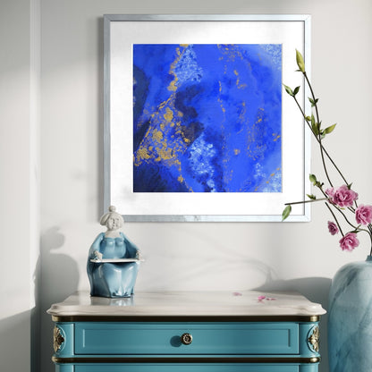 Lapis Lazuli - Paper Art Print