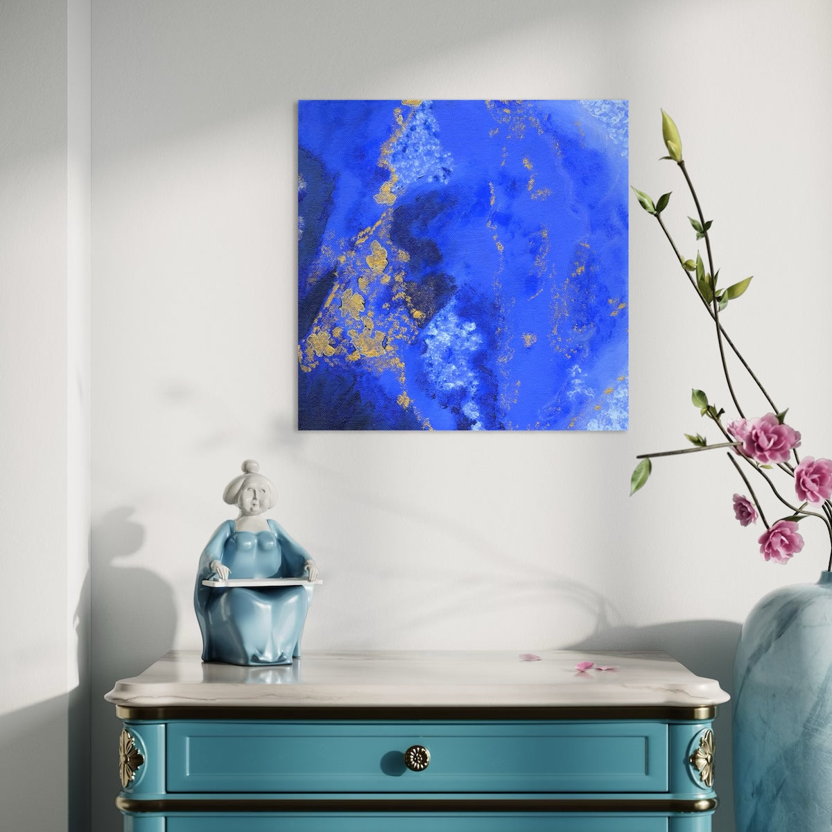 Lapis Lazuli - Paper Art Print