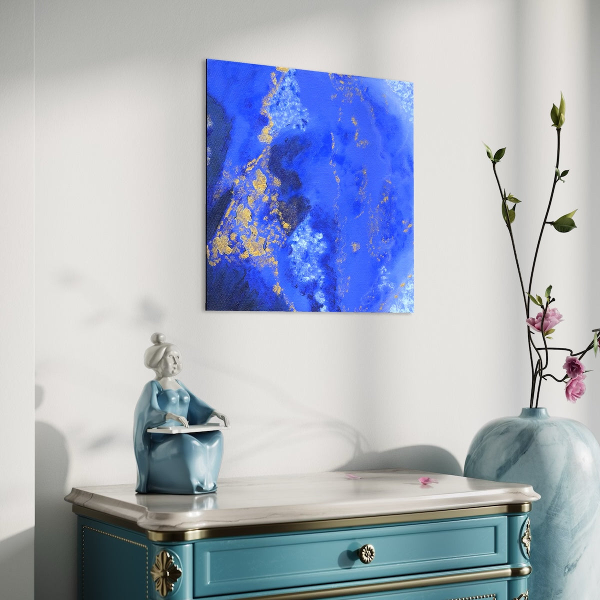 Lapis Lazuli - Paper Art Print