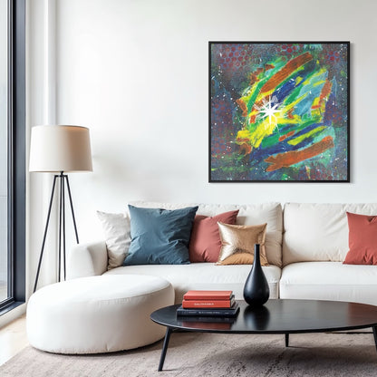 Nebula - SQ Canvas Art Print