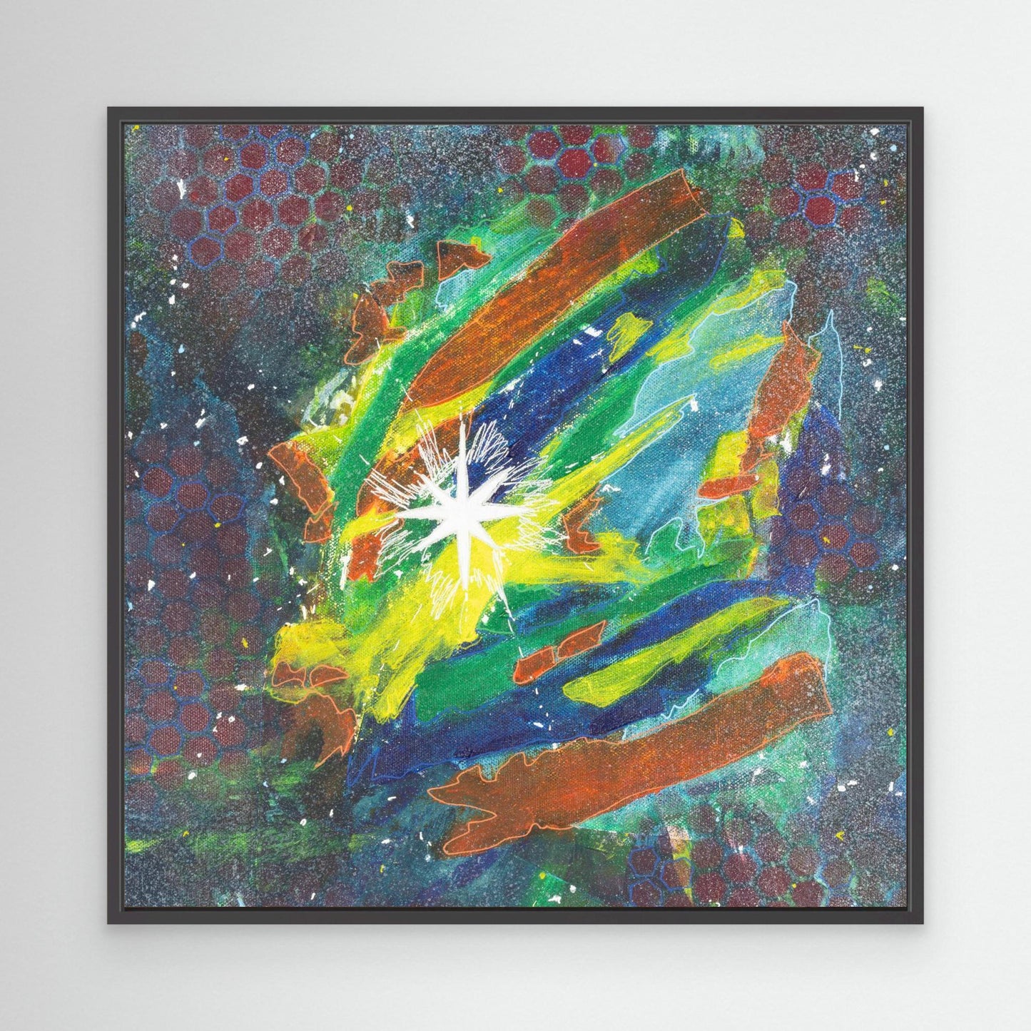 Nebula - SQ Canvas Art Print