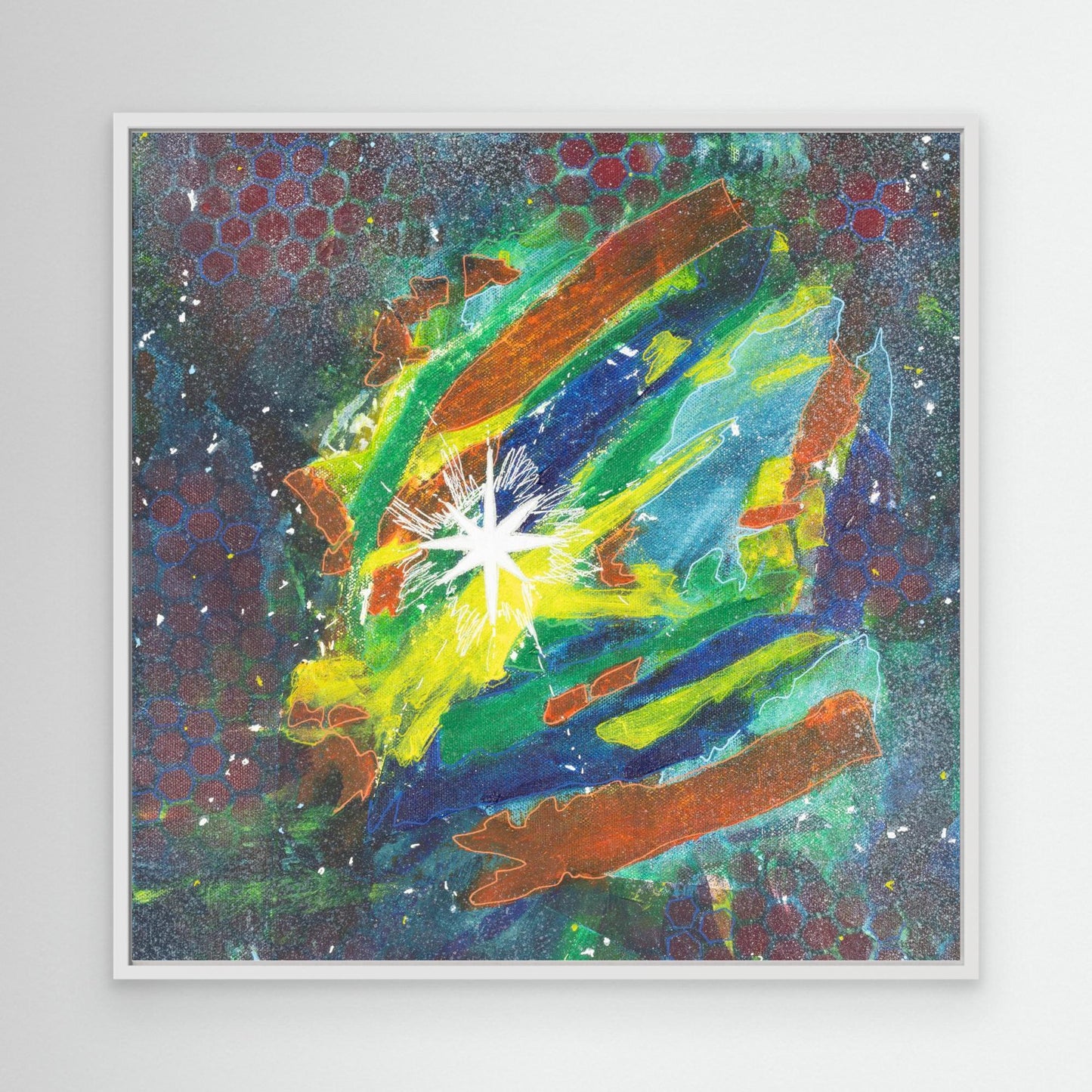 Nebula - SQ Canvas Art Print