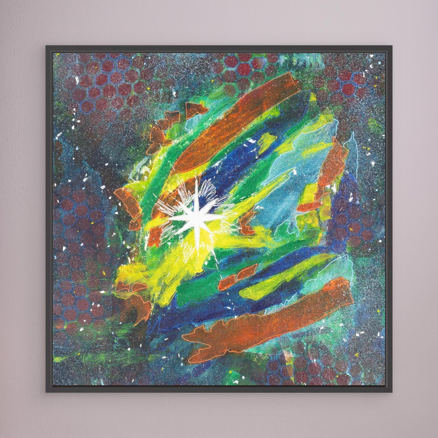 Nebula - SQ Canvas Art Print