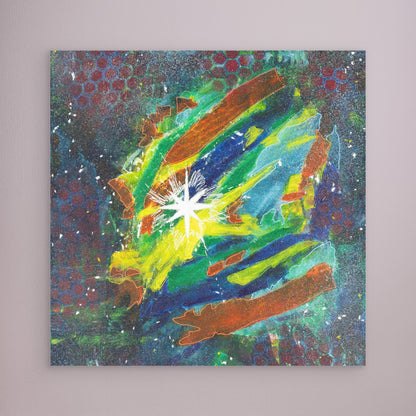 Nebula - SQ Canvas Art Print