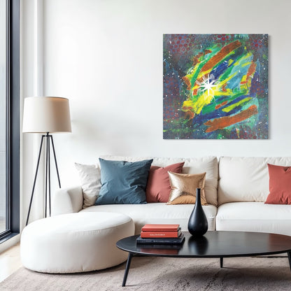 Nebula - SQ Canvas Art Print