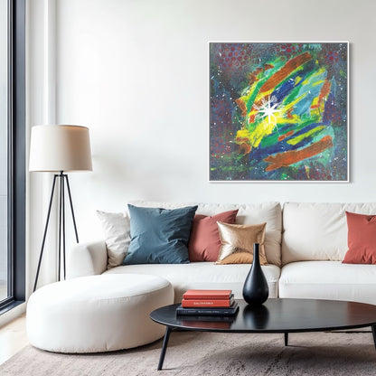 Nebula - SQ Canvas Art Print