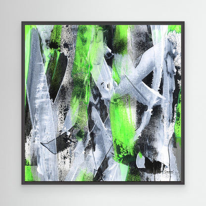 No.1 Green - Canvas Art Print