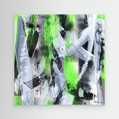 No.1 Green - Canvas Art Print