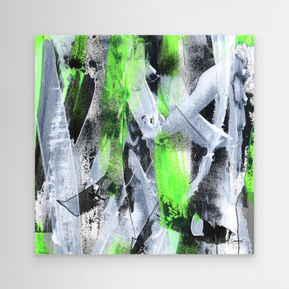 No.1 Green - Canvas Art Print